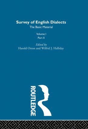 bokomslag Survey Eng Dialects Vol1 Prt2