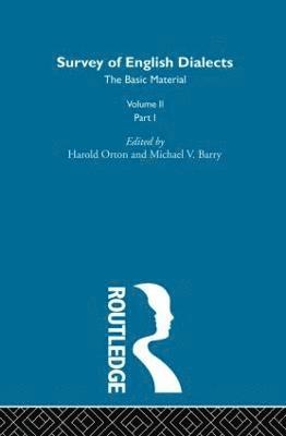 Michael V. Barry - Survey Eng Dialects Vol2 Prt1, Inbunden