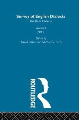 Michael V. Barry - Survey Eng Dialects Vol2 Prt2, Inbunden