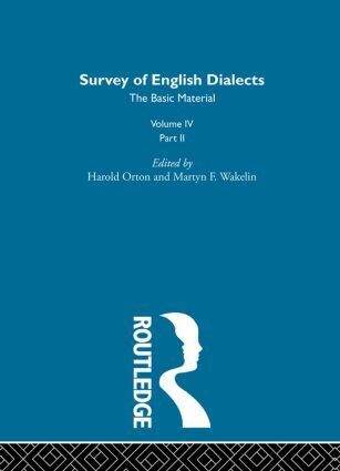 Michael V. Barry - Survey Eng Dialects Vol4 Prt2, Inbunden