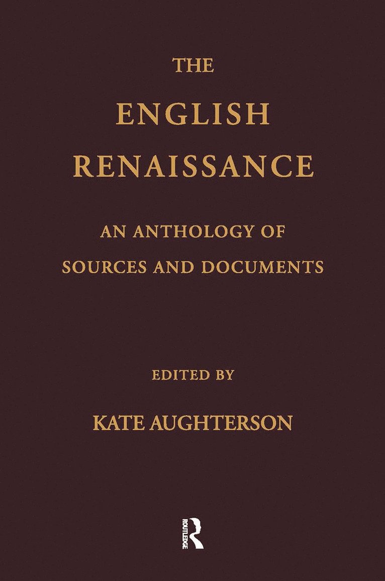 Kate Aughterson - English Renaissance, Inbunden