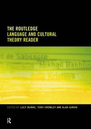 Routledge Language and Cultural Theory Reader