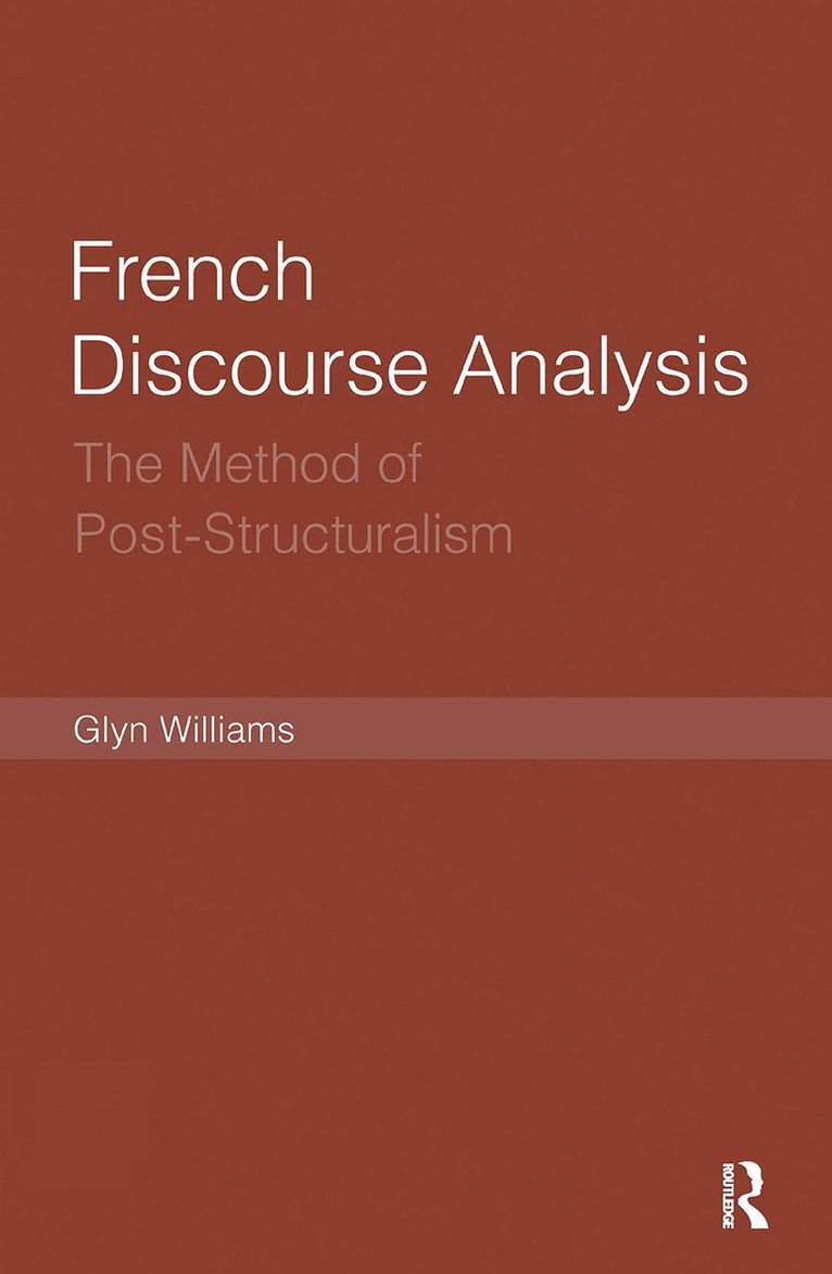 French Discourse Analysis 1