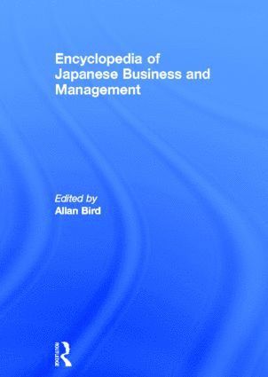 bokomslag Encyclopedia of Japanese Business and Management