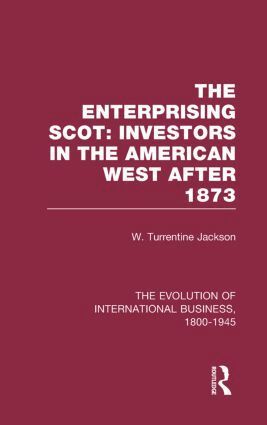 W. Turrentine Jackson - Enterprisng Scot:Inv Americ V3, Inbunden