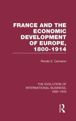 Rondo Cameron - France & Econ Dev Europe V4, Inbunden