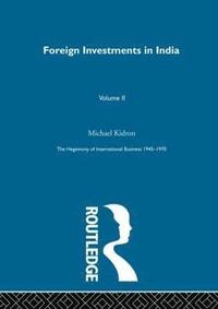 bokomslag Foreign Investments In India