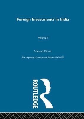 bokomslag Foreign Investments In India