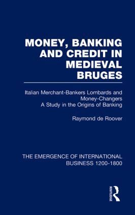 Raymond de Roover - Money Bank&Cred Med Bruges V2, Inbunden
