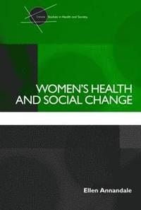 bokomslag Women's Health and Social Change