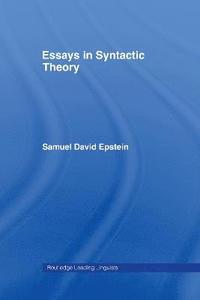 bokomslag Essays in Syntactic Theory