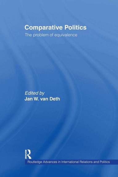 Jan van Deth - Equivalence in Comparative Politics, Inbunden