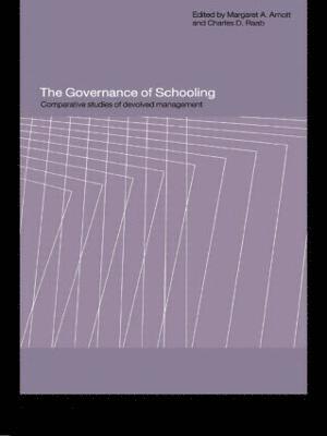 The Governance of Schooling 1