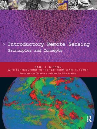 Paul Gibson, With contributions from Clare Power - Introductory Remote Sensing Principles and Concepts, Häftad