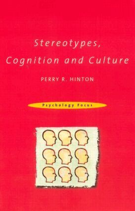 Perry R Hinton - Stereotypes, Cognition and Culture, Häftad