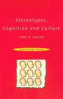bokomslag Stereotypes, Cognition and Culture