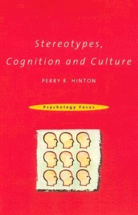 bokomslag Stereotypes, Cognition and Culture