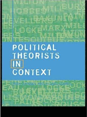 Political Theorists in Context 1