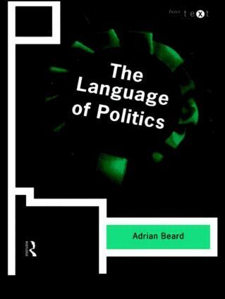 Adrian Beard - Language of Politics, Häftad