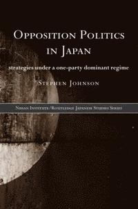 bokomslag Opposition Politics in Japan