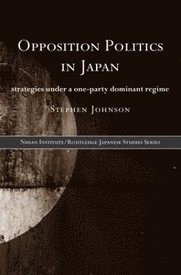 Opposition Politics in Japan 1