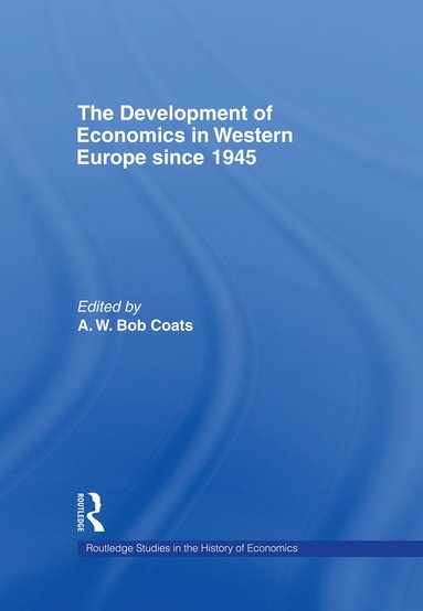 bokomslag Development of Economics in Western Europe Since 1945