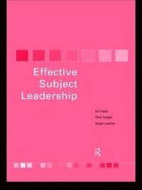 bokomslag Effective Subject Leadership