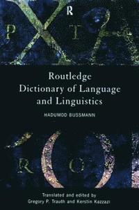 bokomslag Routledge Dictionary of Language and Linguistics