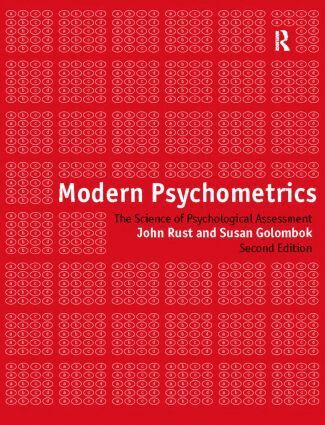 John Rust, Susan Golombok - Modern Psychometrics, Häftad