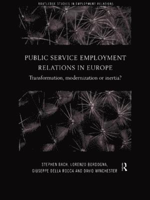 Public Service Employment Relations in Europe 1