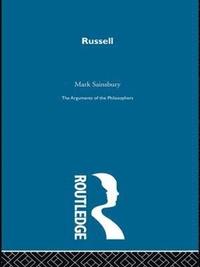 bokomslag Russell-Arg Philosophers