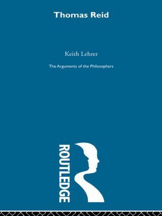Keith Lehrer - Reid-Arg Philosophers, Inbunden