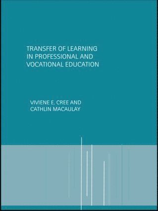 bokomslag Transfer of Learning in Professional and Vocational Education