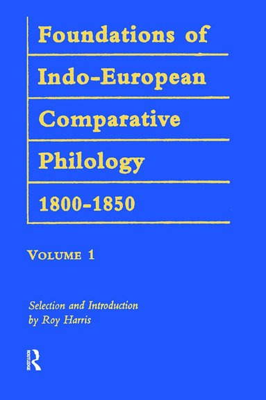 Franz Bopp, Roy Harris - Uber Das Conjugatn Sanskrit V1, Inbunden