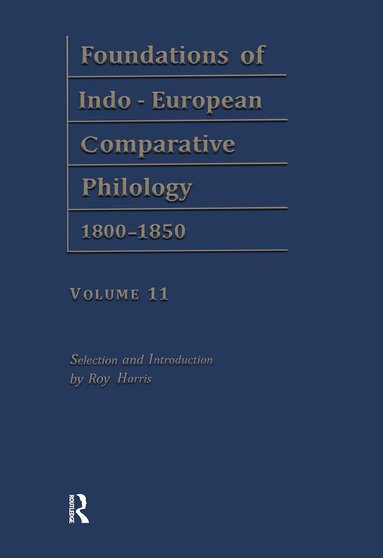Franz Bopp, Roy Harris - Vergleichende Gram Pts4-6 V11, Inbunden