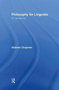 bokomslag Philosophy for Linguists