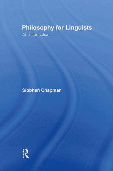 bokomslag Philosophy for Linguists