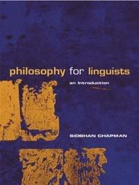 bokomslag Philosophy for Linguists