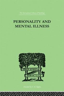 Personality and Mental Illness 1