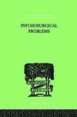 Psychosurgical Problems 1