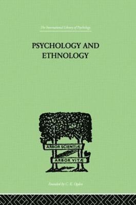 bokomslag Psychology and Ethnology