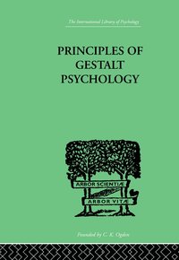 bokomslag Principles Of Gestalt Psychology