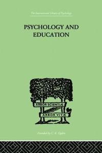 bokomslag Psychology And Education
