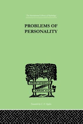 C MacFie & Langfeld H S & McDougall Campbell, C. MacFie Campbell, H. S. Langfeld, W. M. McDougall, A. A. Roback, E. W. Taylor - Problems of Personality, Inbunden
