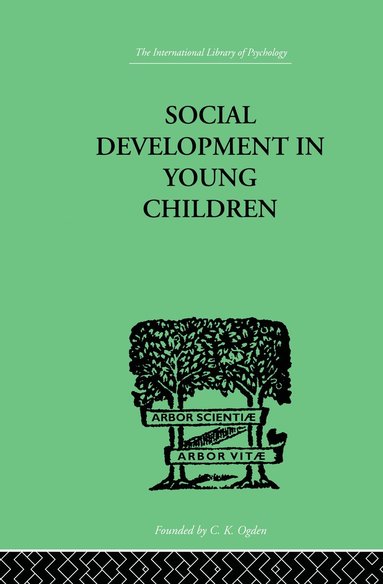 bokomslag Social Development In Young Children