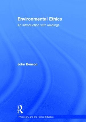 bokomslag Environmental Ethics