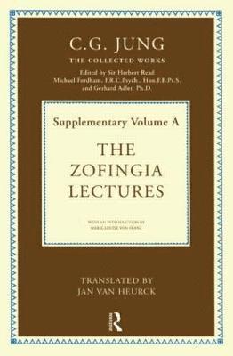 C.G. Jung, Sir Herbert Read, Michael Fordham, Gerald Adler - The Zofingia Lectures, Inbunden