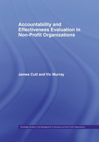 bokomslag Accountability and Effectiveness Evaluation in Nonprofit Organizations