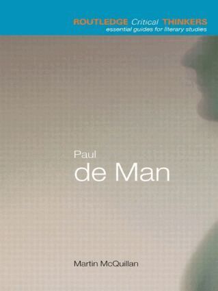Martin McQuillian - Paul de Man, Häftad