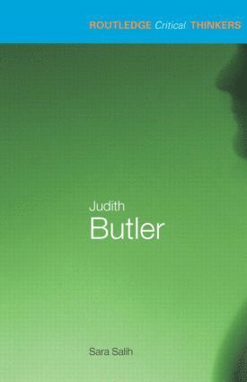 bokomslag Judith Butler